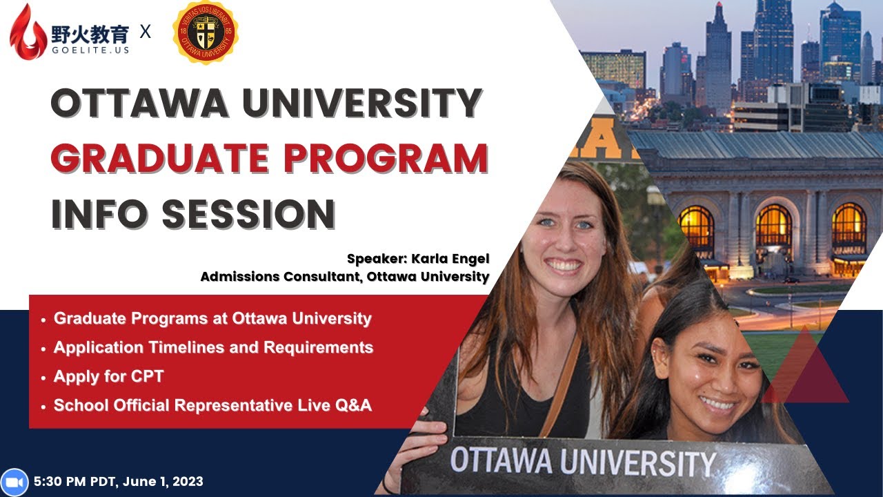 Ottawa University | Graduate Program Info Session